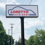 CSN Loretto sign in Loretto MN on Medina Street