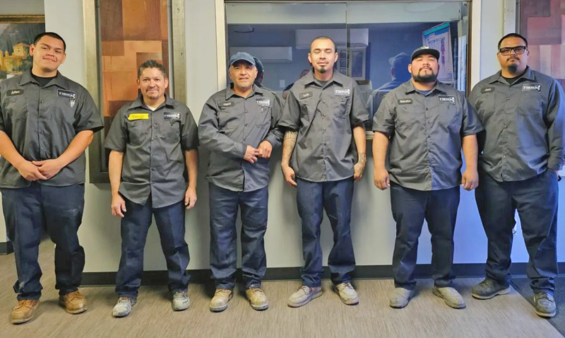 CSN Tier 1 collision repair team