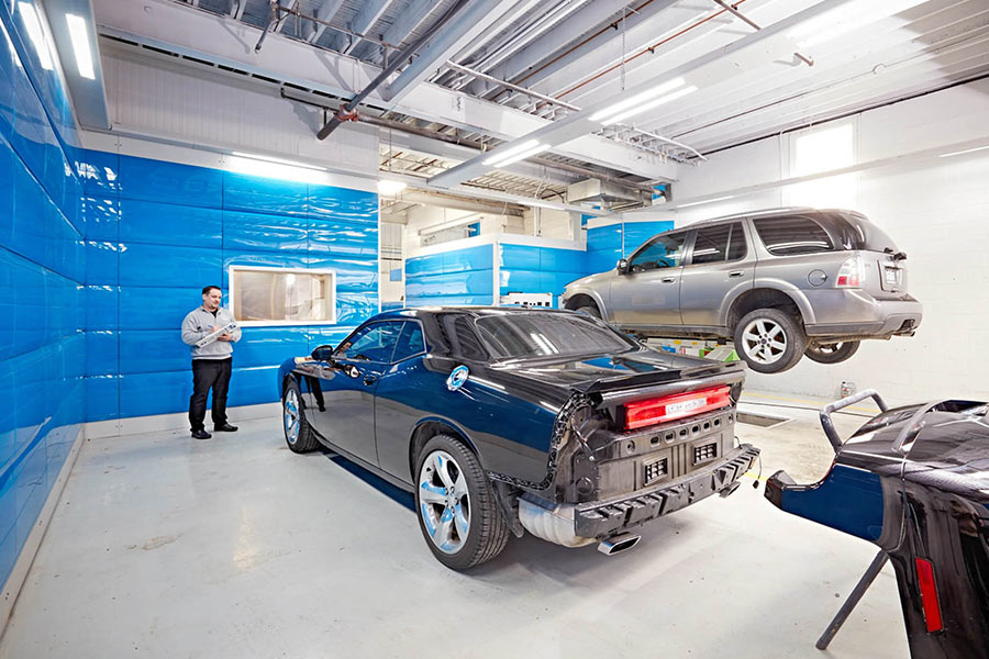 body shop vehicle inspection