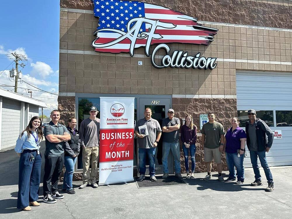 CSN AF Collision supporting the American Fork community