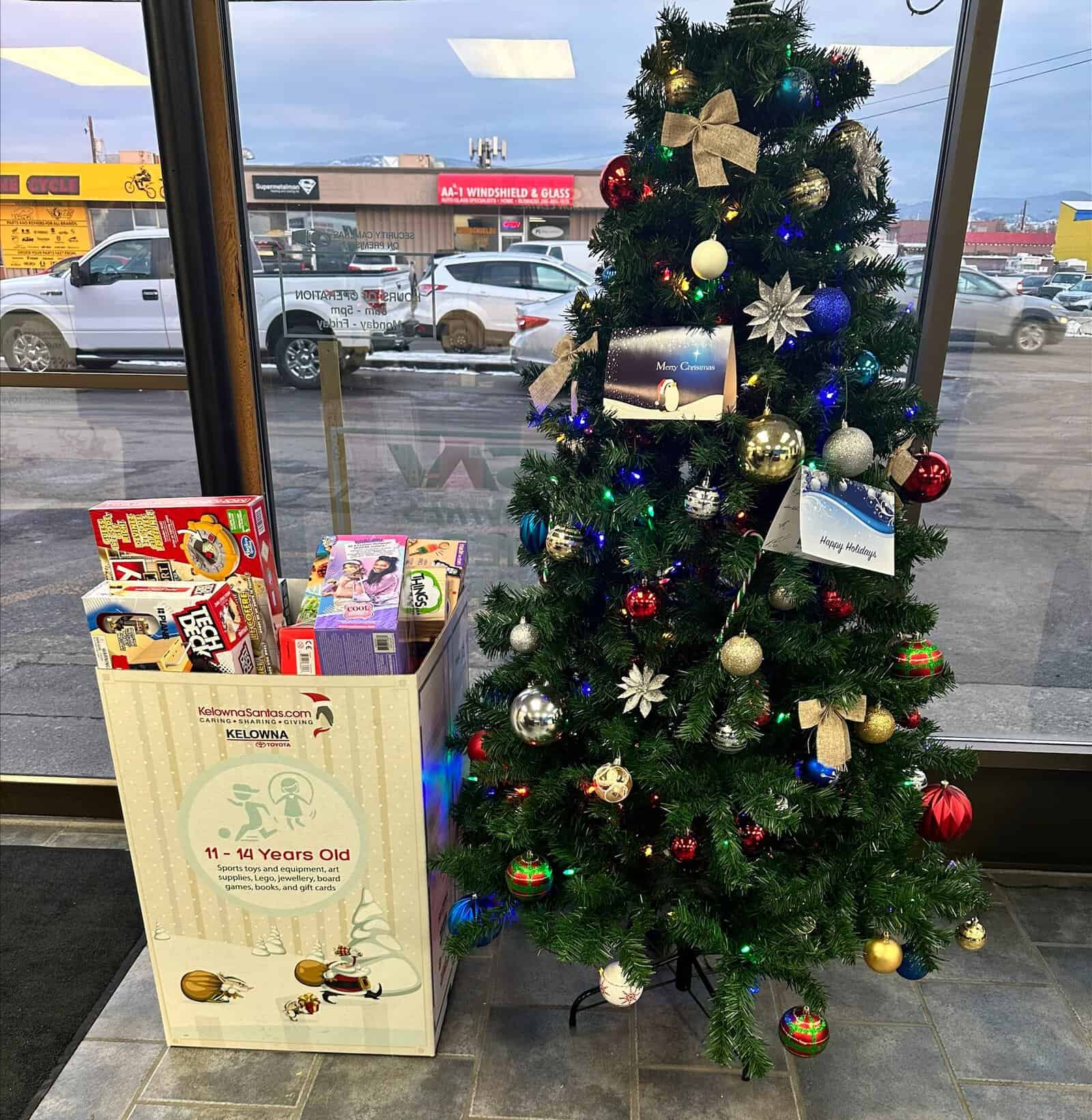 Christmas donations